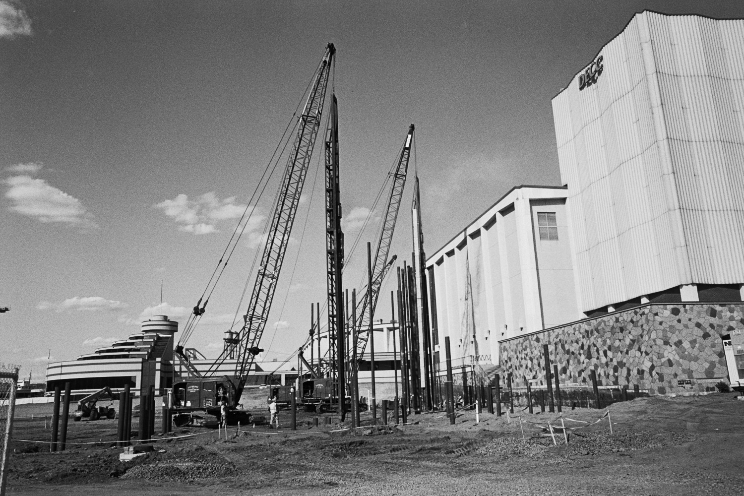 Amsoil Arena construction