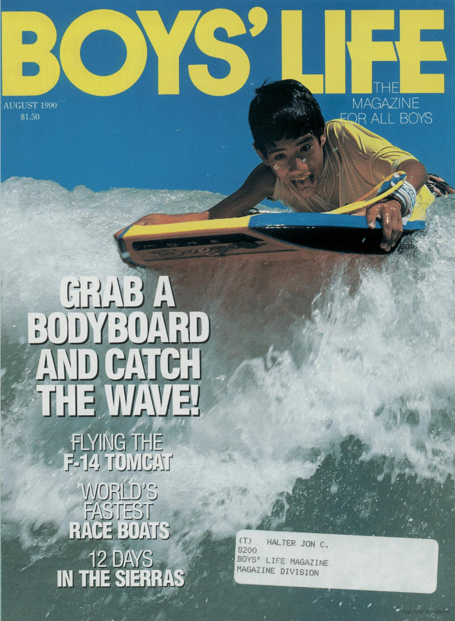 Boys Life - August 1990 Cover