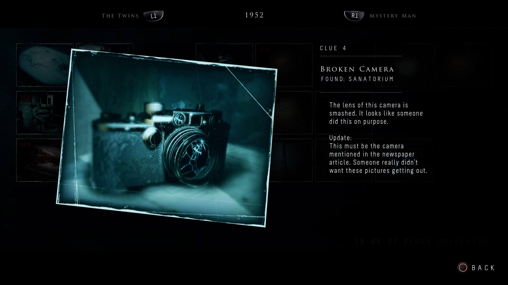 Leica III in Until Dawn