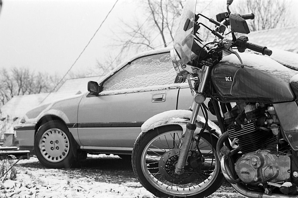 Winter Motorcycle, 2007