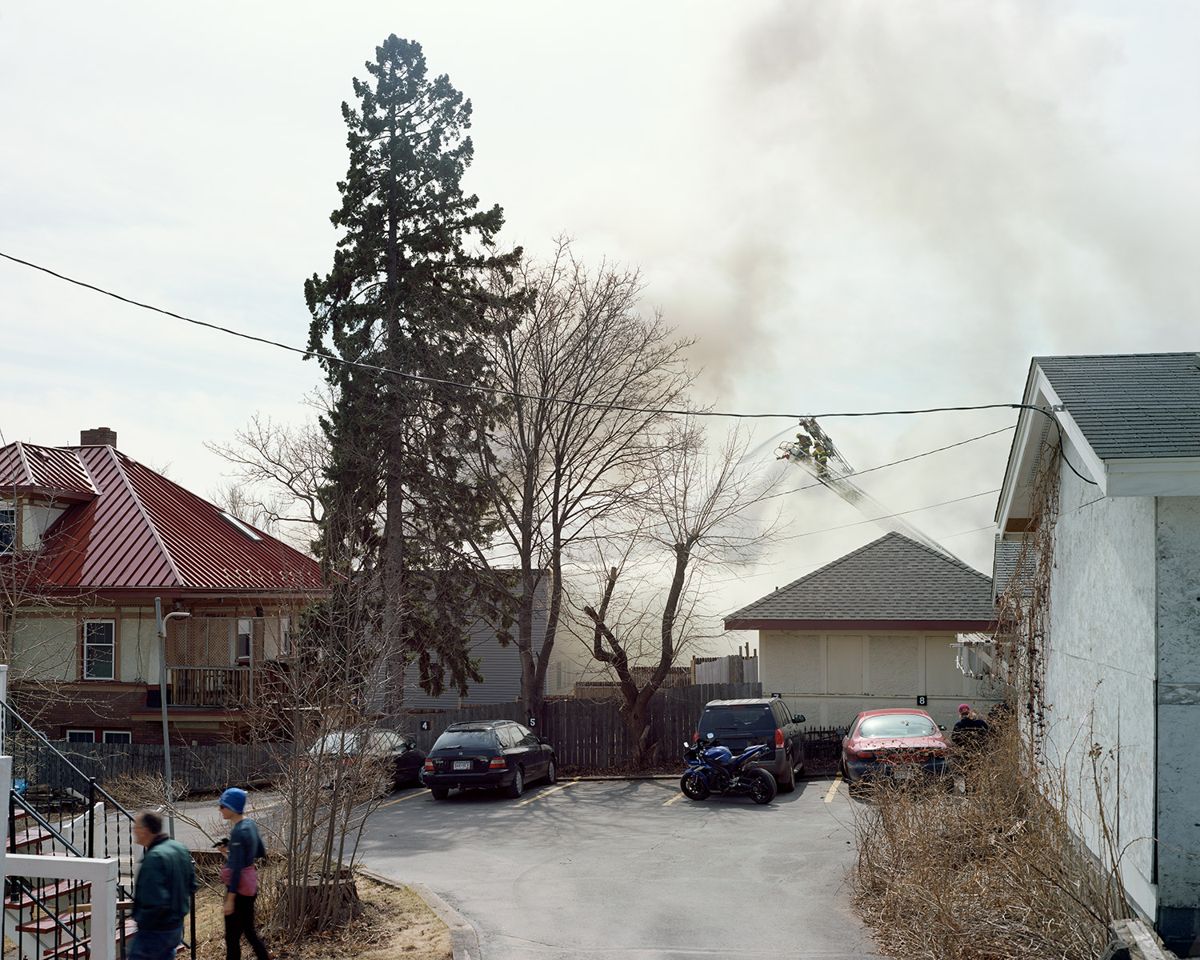 Applewood Knoll Apartment Fire, Duluth, Minnesota, April 2015