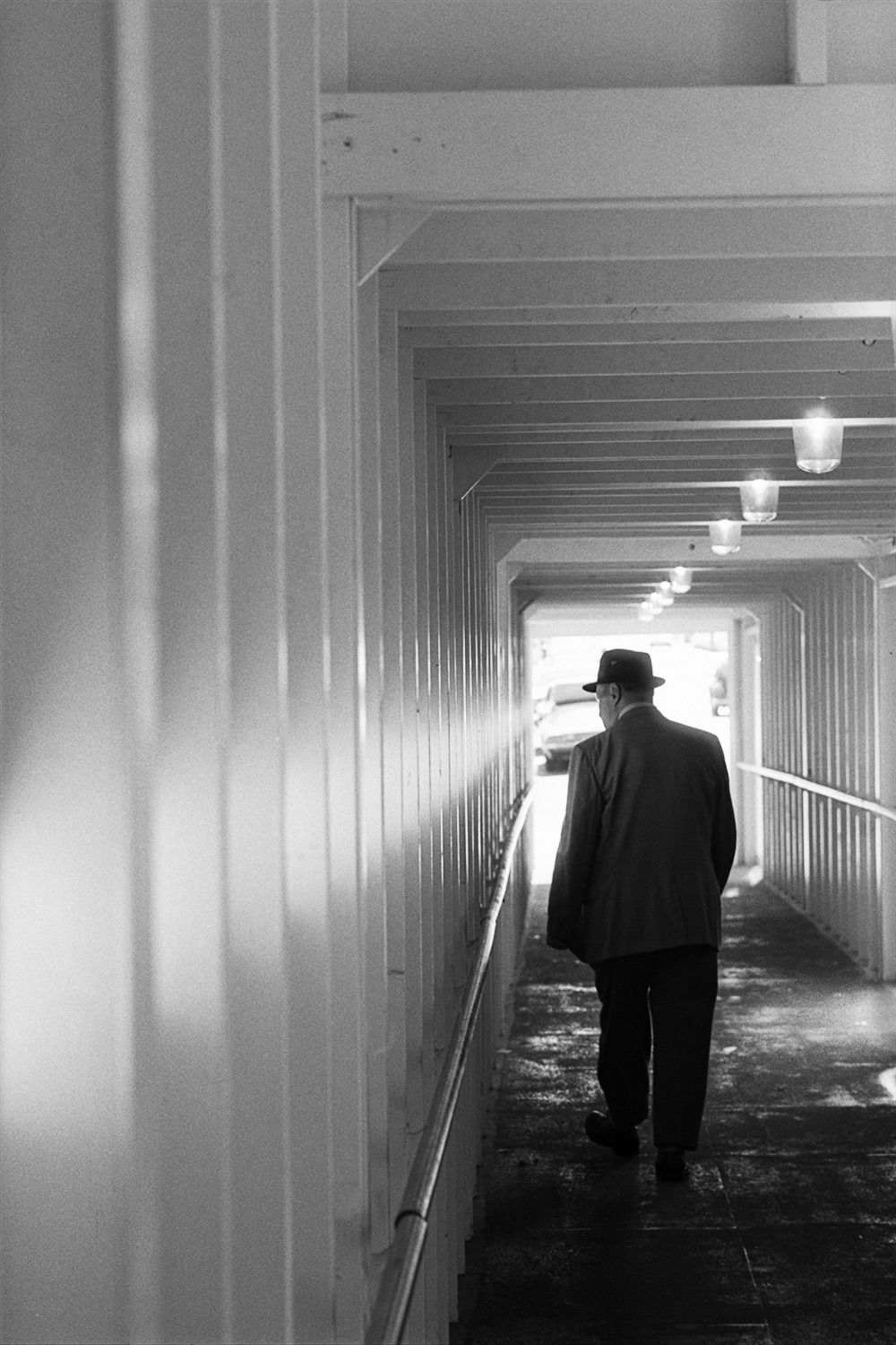 Walking Man, Duluth, 1971