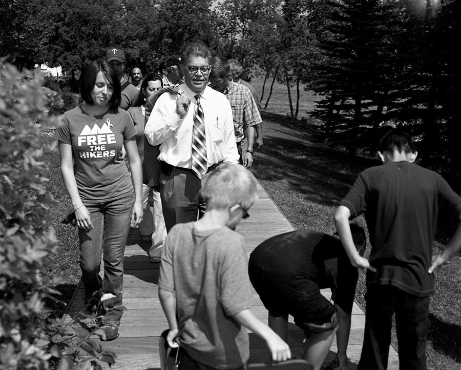 Al Franken and Some Kids