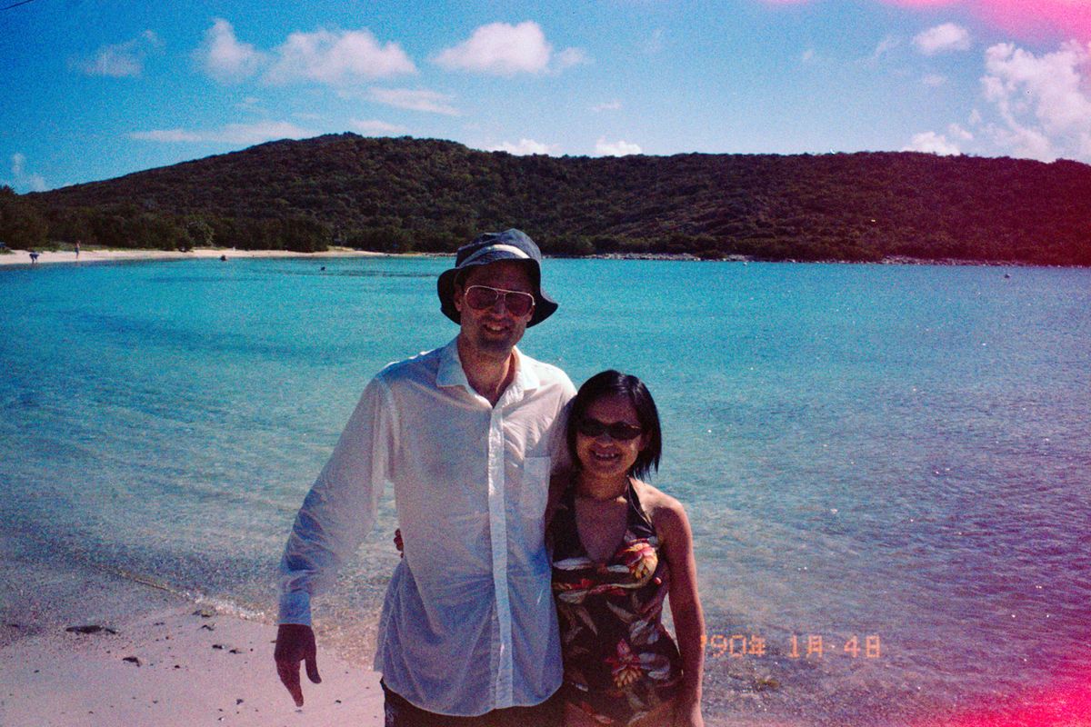 Couple at a beach