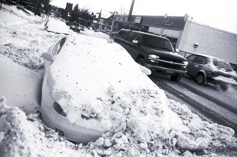Buried Car
