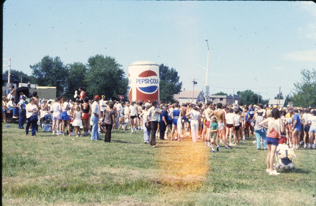 Giant Pepsi Can - July 1985