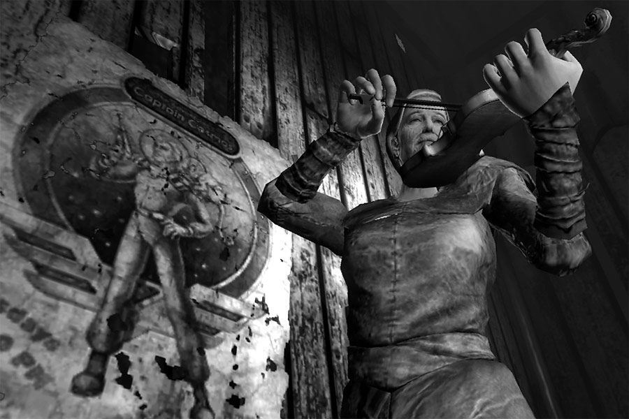 Fallout 3: Agatha playing a violin