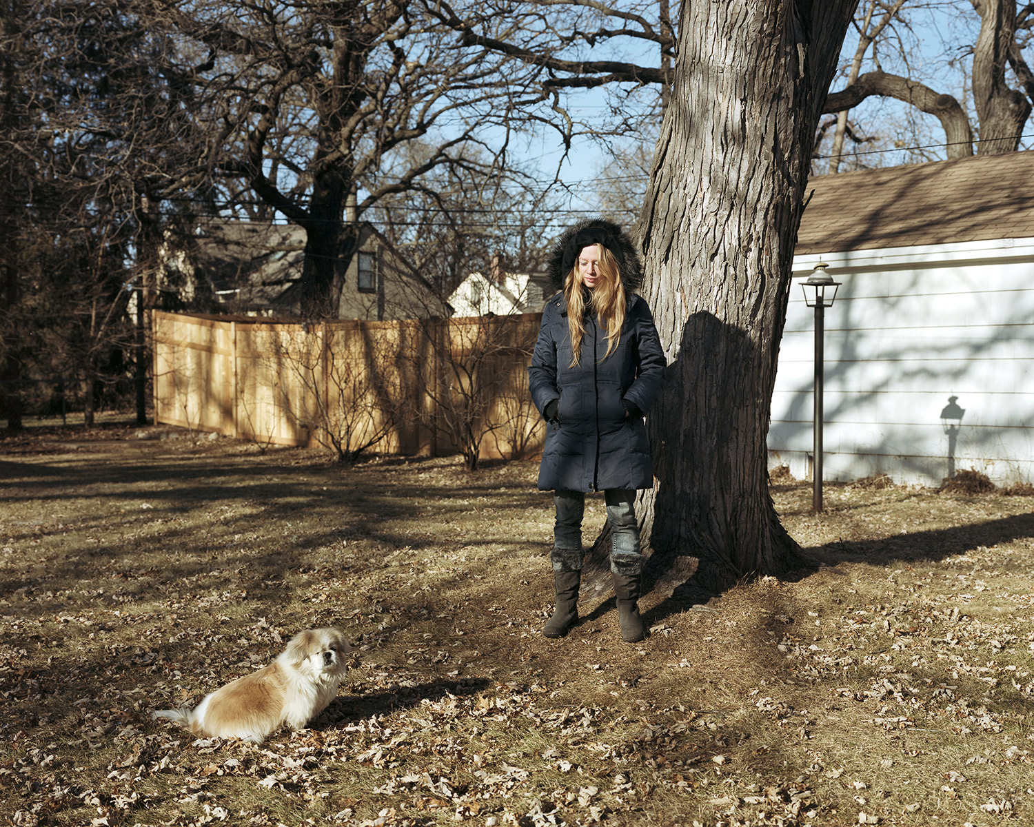 Peeka and Jennifer, Minnesota, December 2011