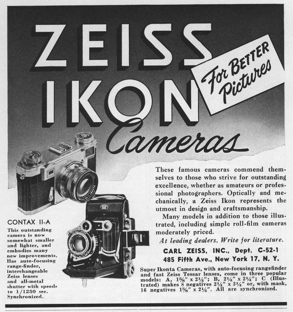 Zeiss Ikon Ad 1952
