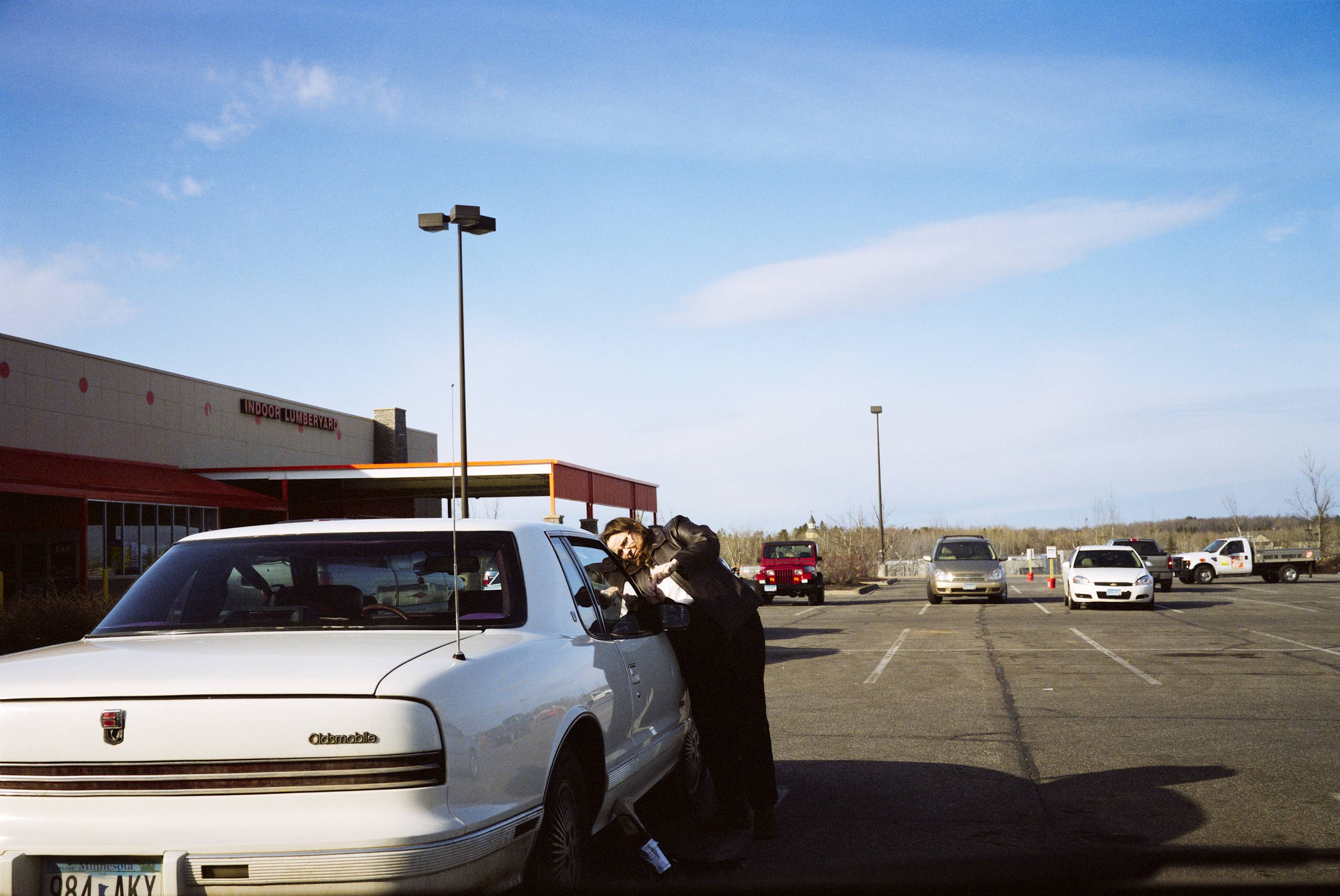 A Woman Locked Out of Her Car, Duluth, Minnesota, April 2011