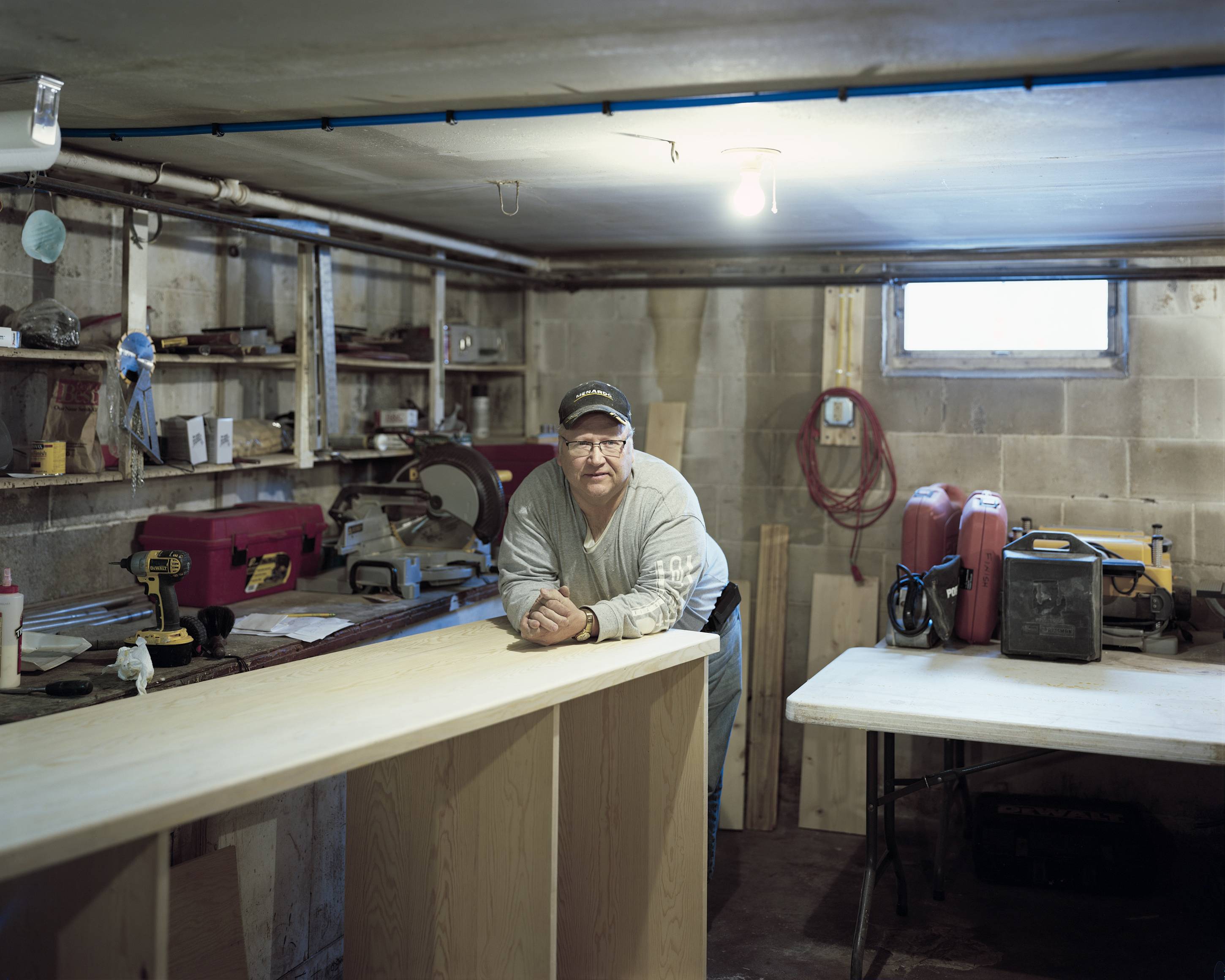 Basement Workshop, Ontonagon, Michigan, March 2015