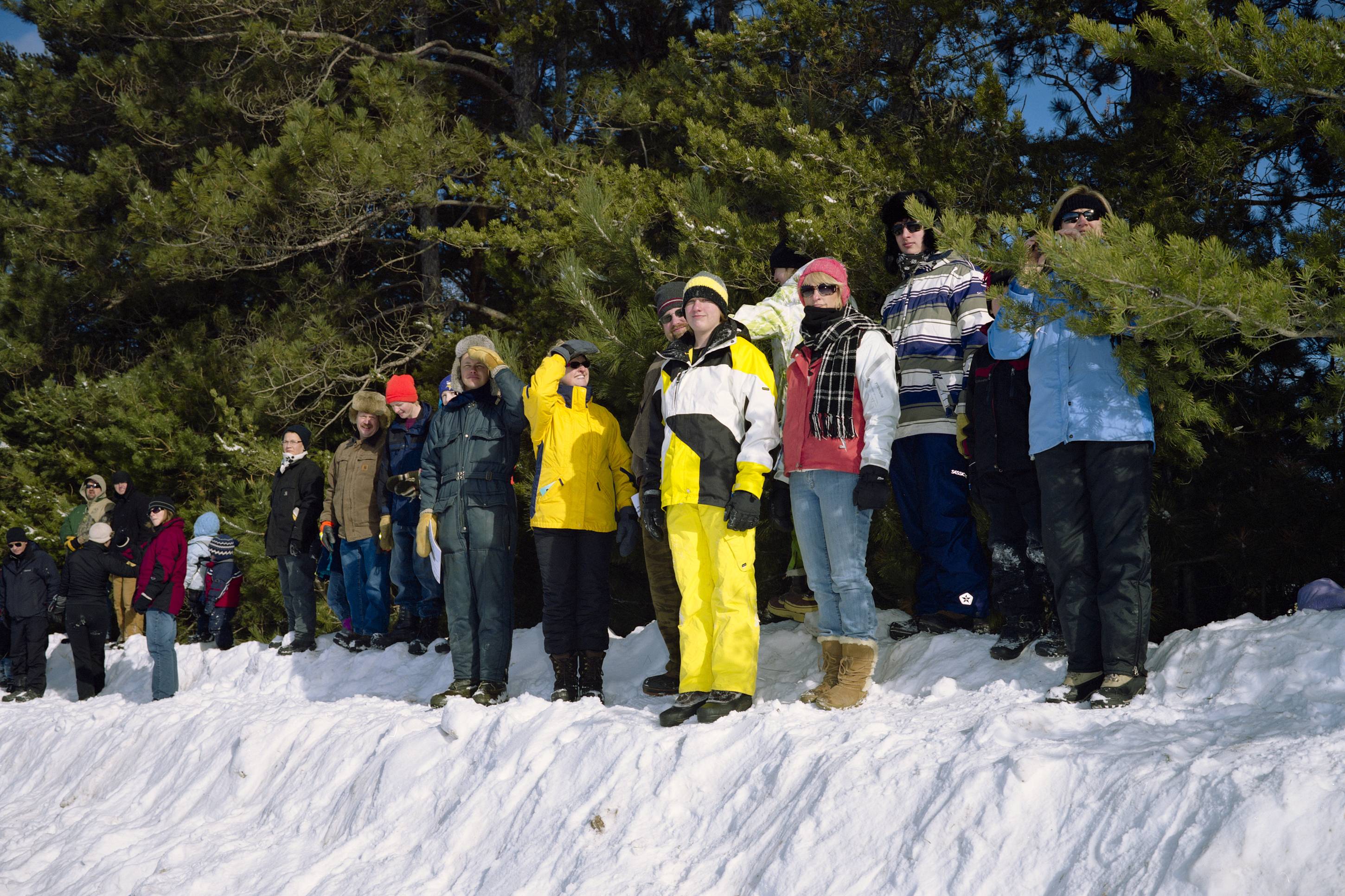 Beargrease Spectators, Duluth, Minnesota, January 2011