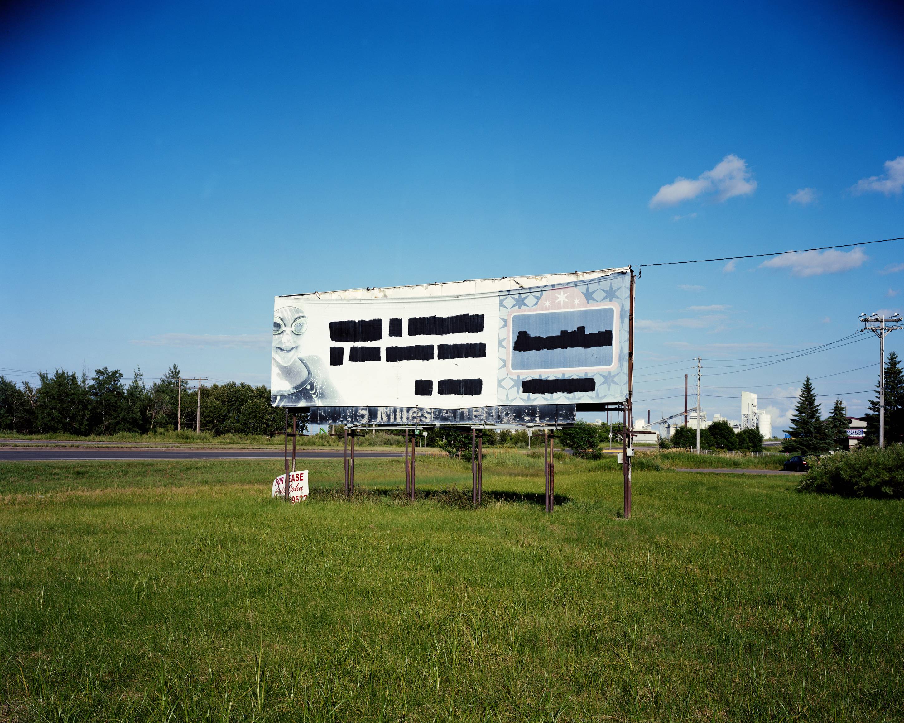 Billboard, Superior, Wisconsin, July 2018