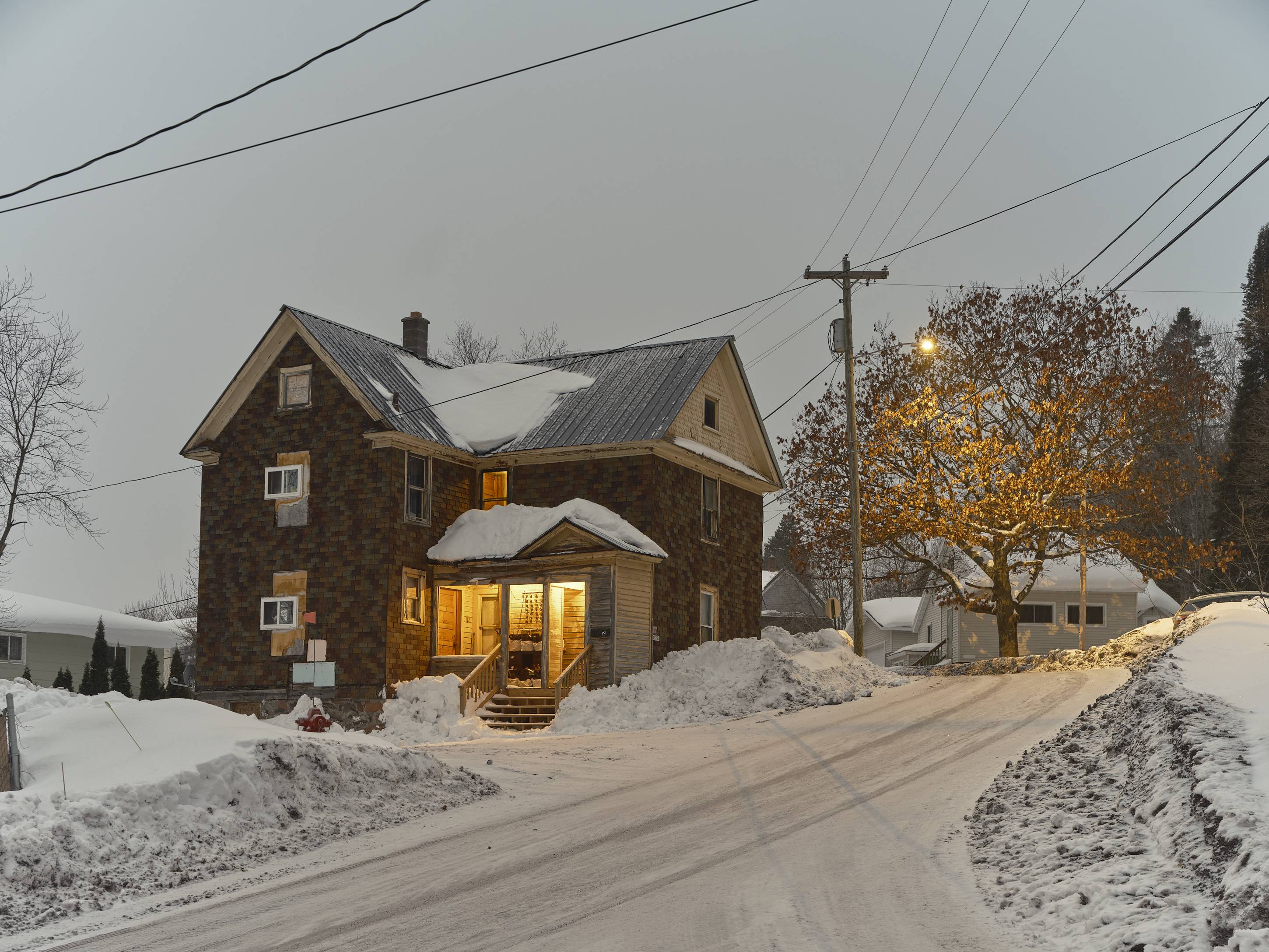 Hancock, Michigan, January 2025