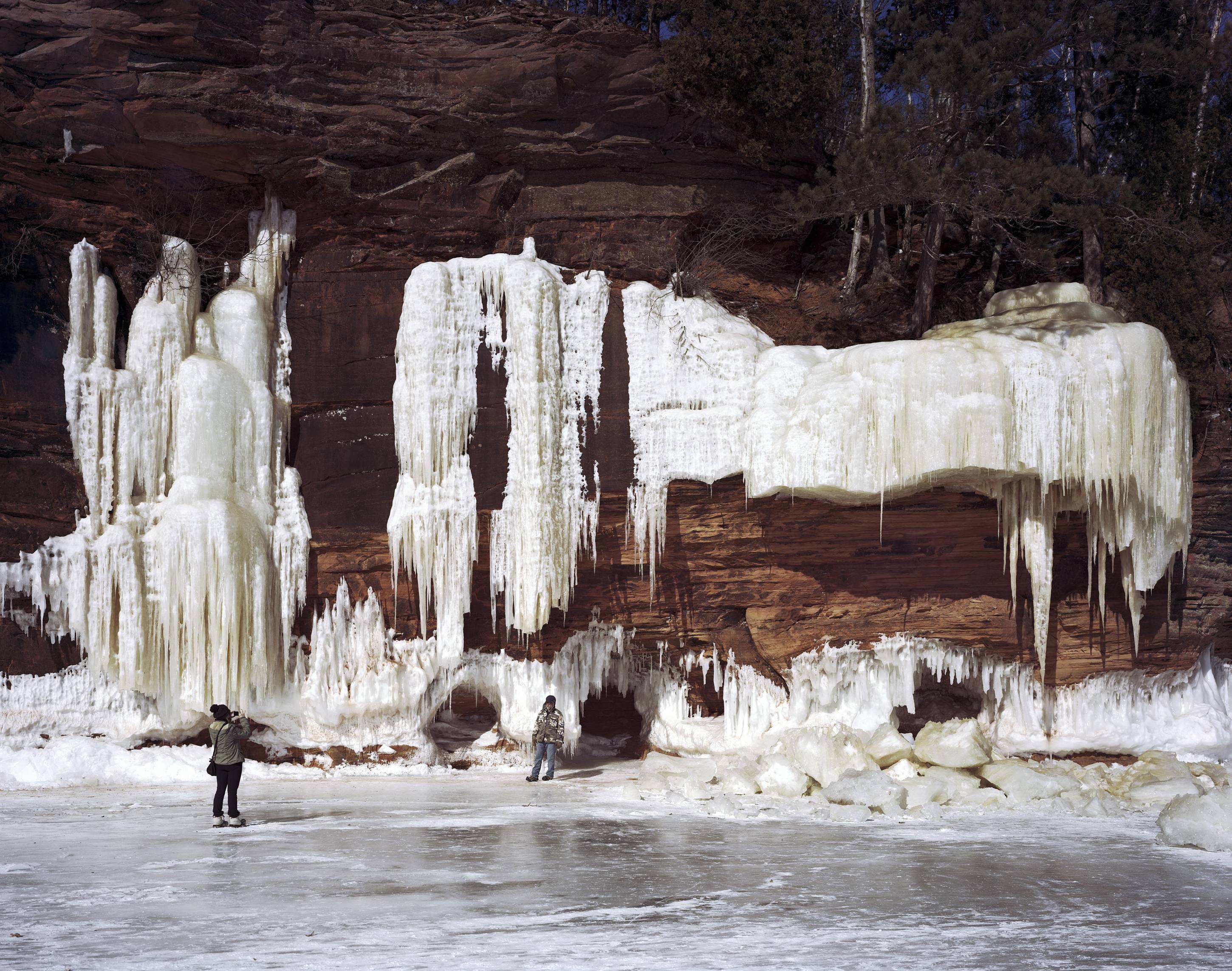 Ice Caves, Bayfield, Wisconsin, February 2015