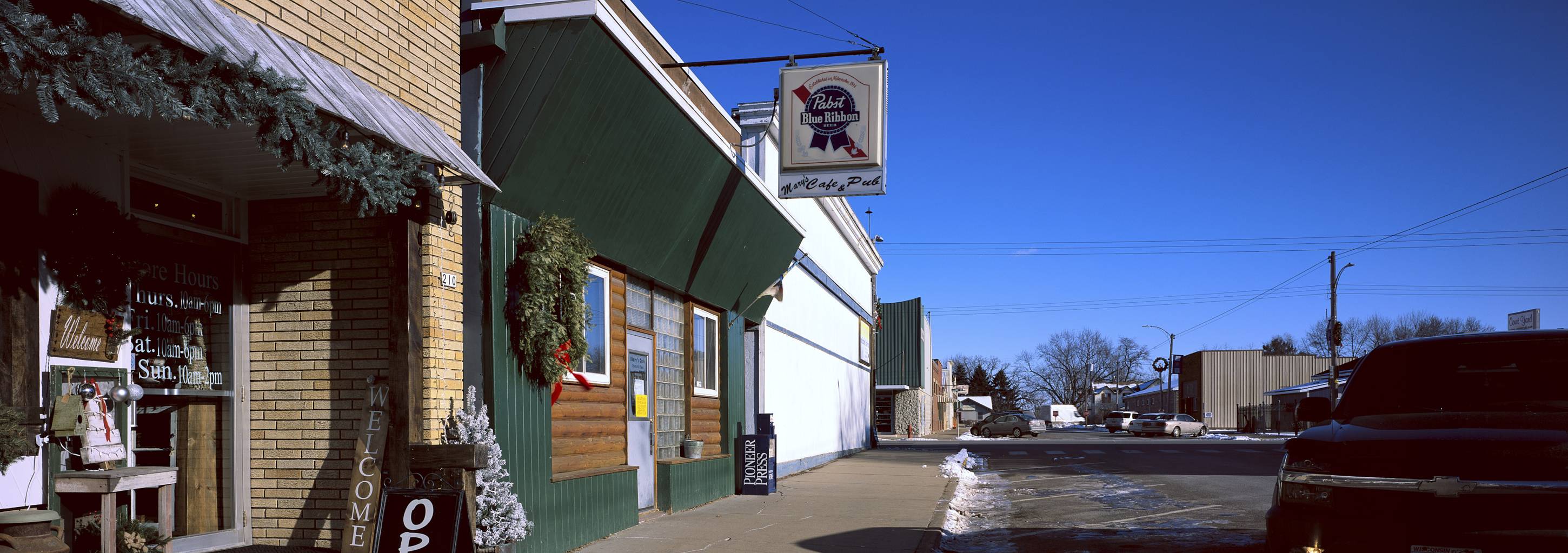 Mary's Cafe & Pub, Chetek, Wisconsin, December 2017