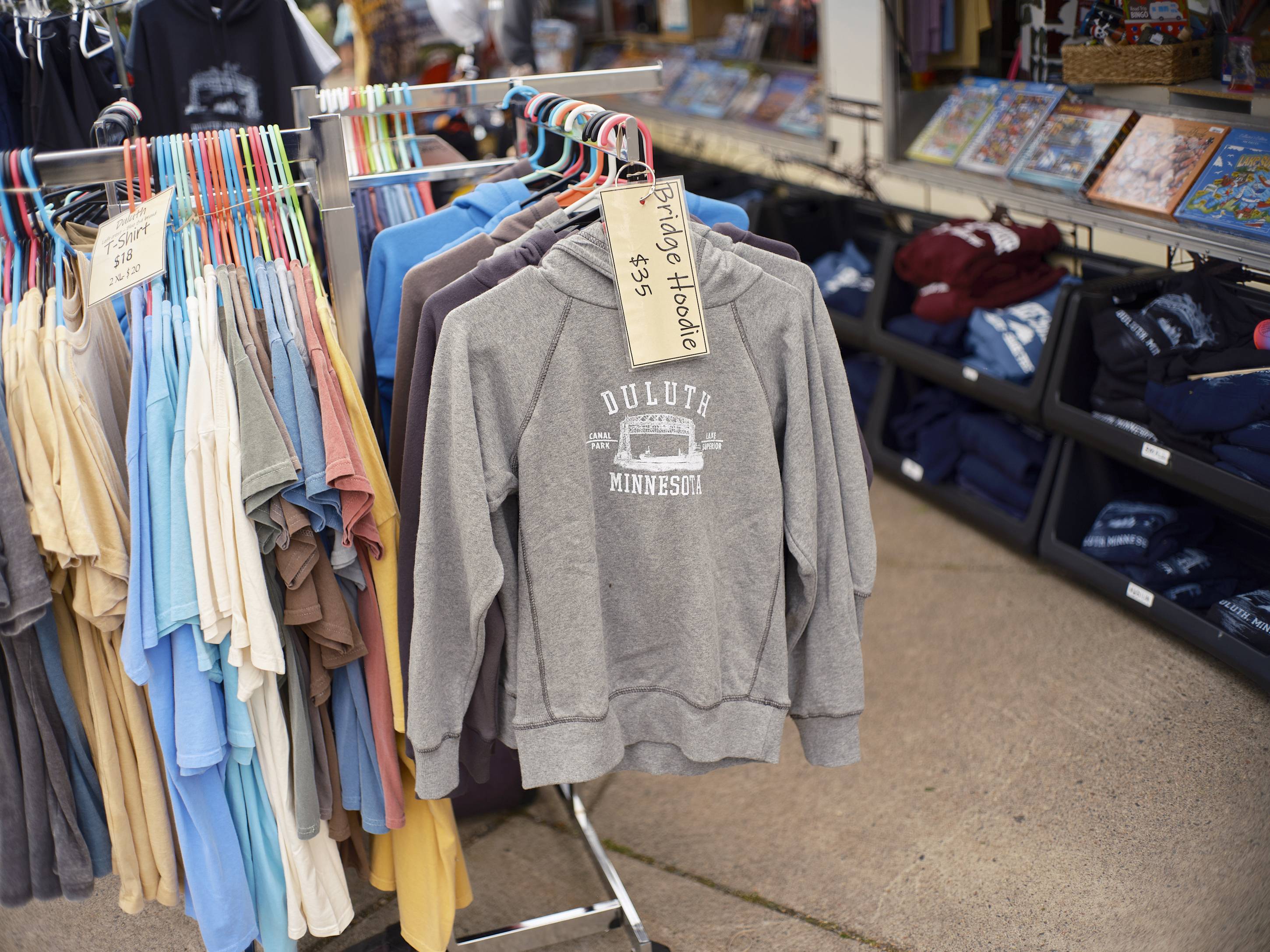 Old Lifty on a Sweater, Duluth, Minnesota, August 2022