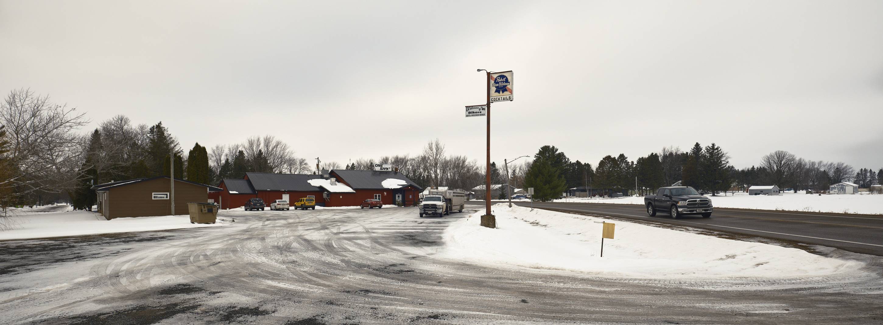 One Shot Bar and Grill, Owen, Wisconsin, January 2023