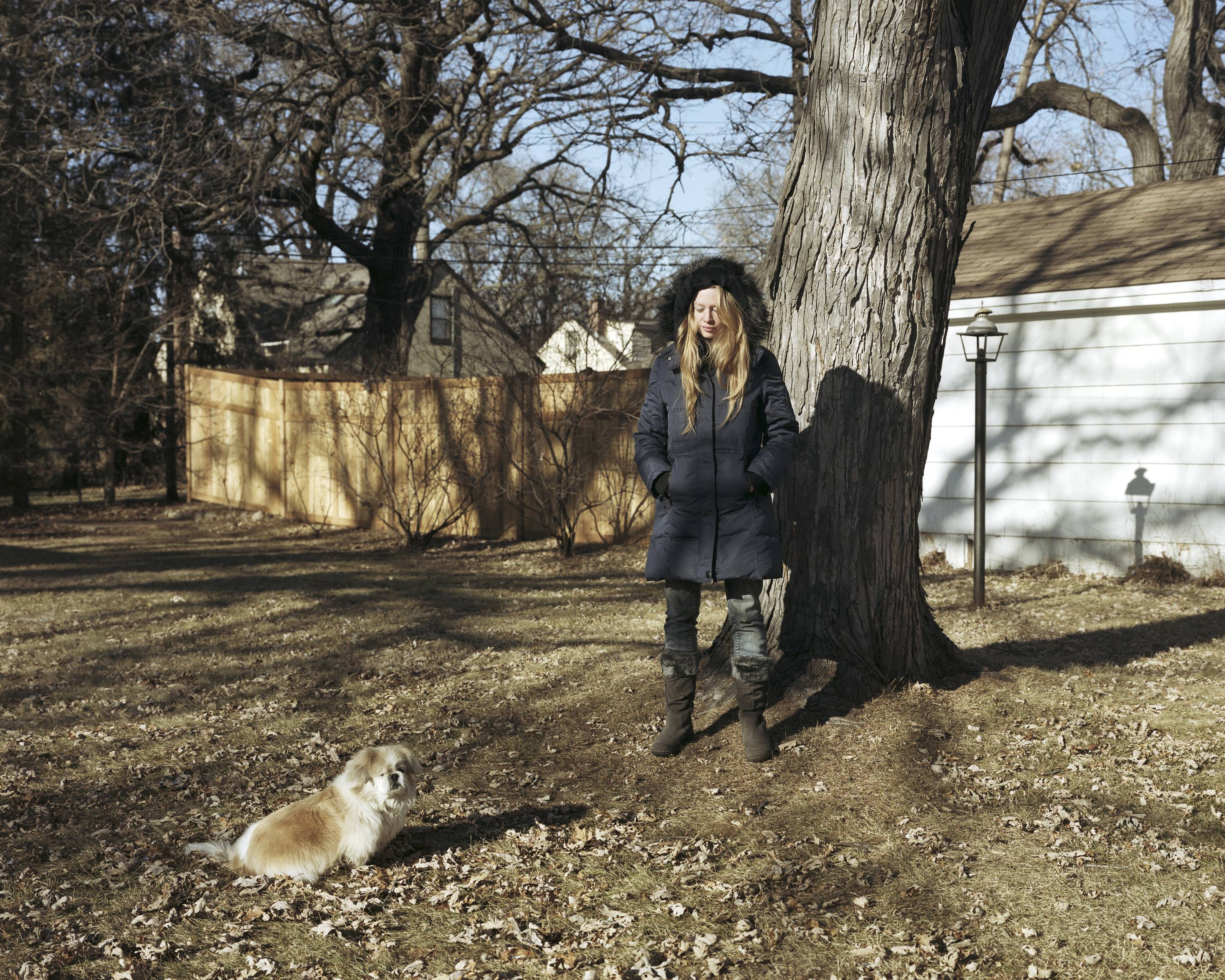 Peeka and Jenn, Richfield, Minnesota, December 2011