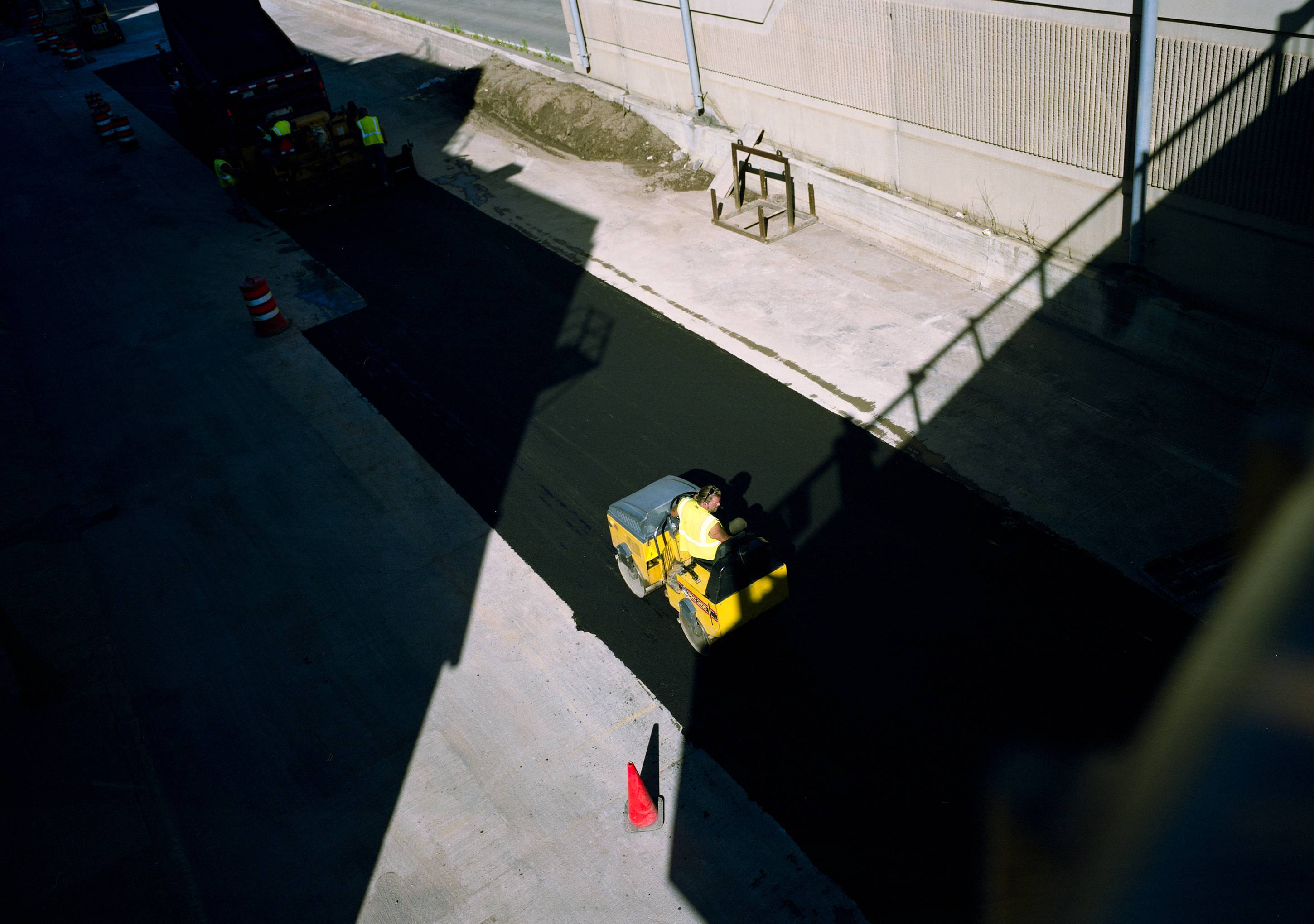 Road Work, Duluth, Minnesota, August 2011