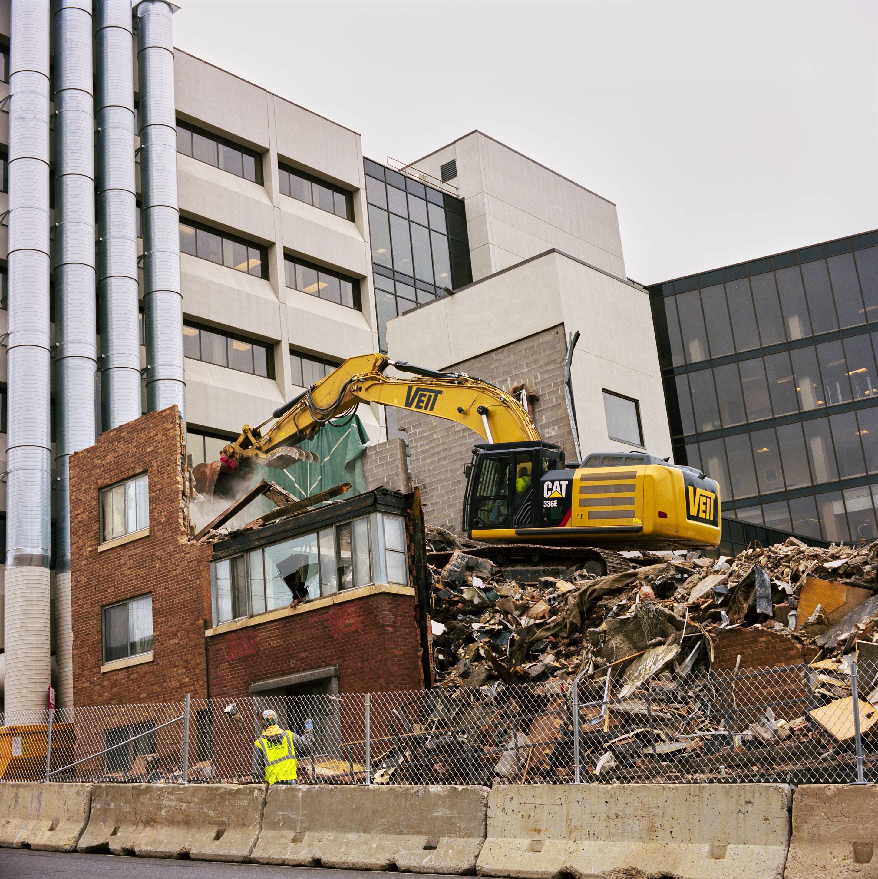 St. Mary's Demolition, Duluth, Minnesota, September 2013