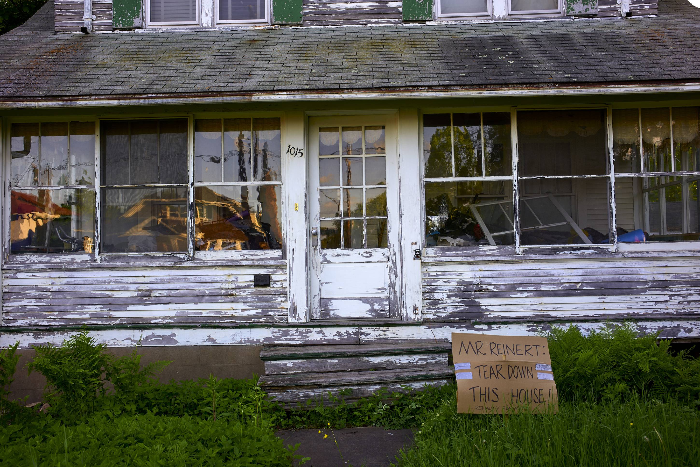 Tear down this house!, Duluth, Minnesota, June 2026