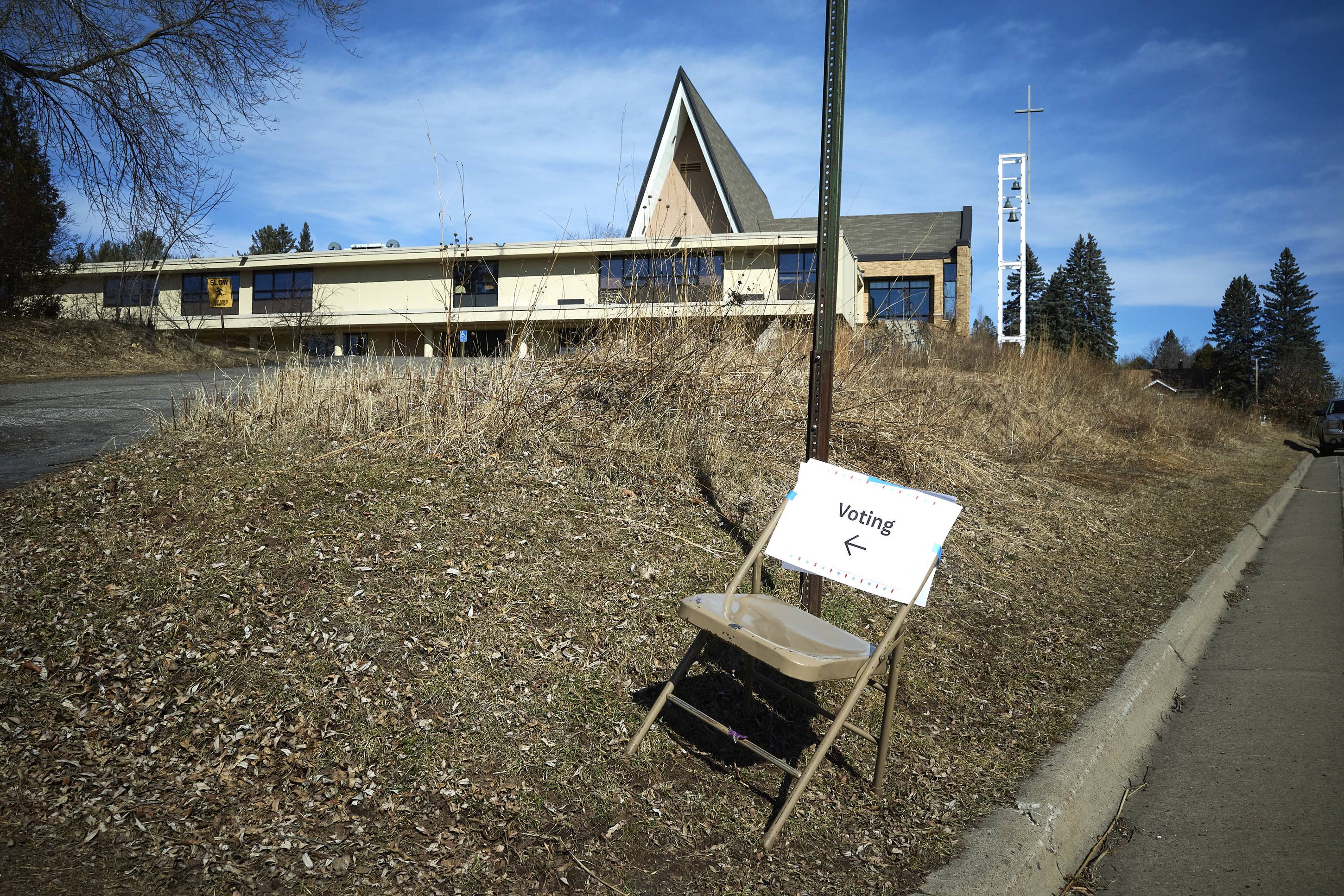 Voting Station, Duluth, Minnesota, March 2024