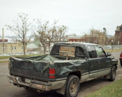 A Very Well Used Truck, Duluth, Minnesota, October 2015