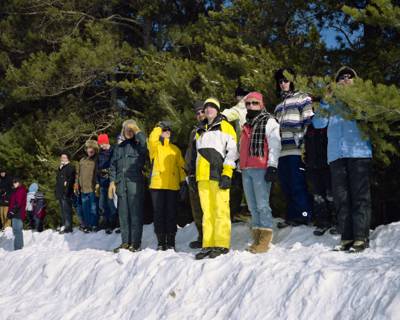 Beargrease Spectators, Duluth, Minnesota, January 2011