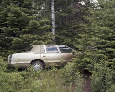 Cadillac In The Woods, Duluth, Minnesota, June 2017