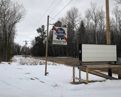 Gravel Pit Tavern, Poplar, Wisconsin, January 2025