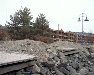 Lakewalk Damage, Duluth, Minnesota, April 2018