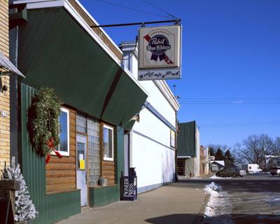 Mary's Cafe & Pub, Chetek, Wisconsin, December 2017