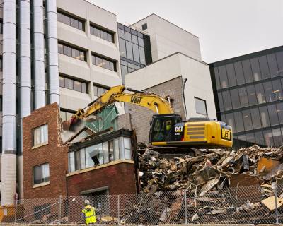 St. Mary's Demolition, Duluth, Minnesota, September 2013