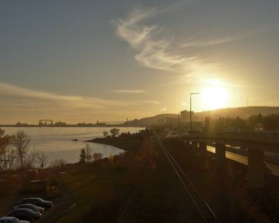 Sunset, Duluth, Minnesota, November 2022